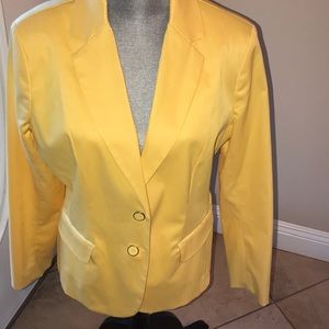 Notched Collar Blazer